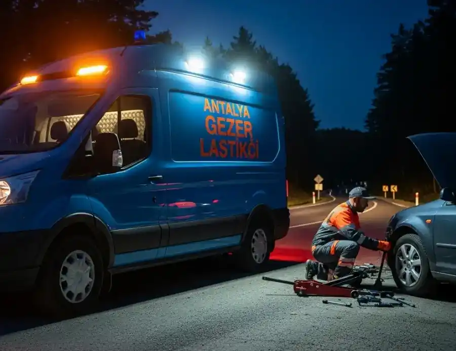 Muratpaşa'da Lastikçi 